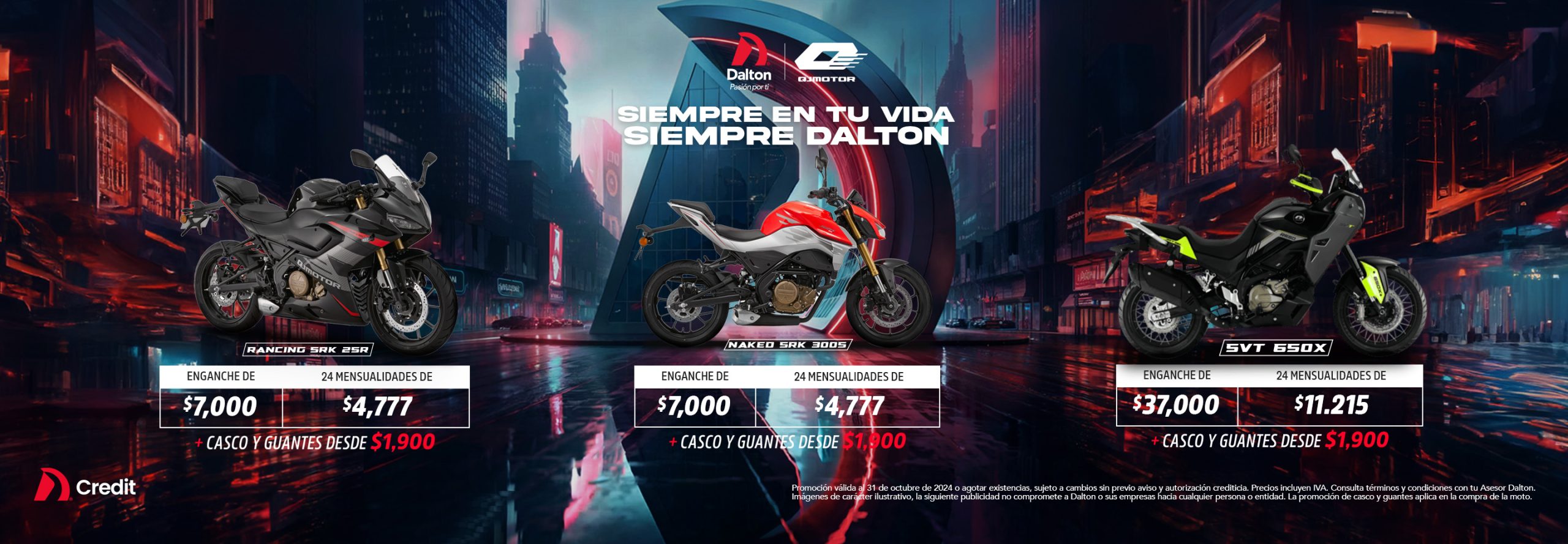 Oferta Comercial QJMOTOR